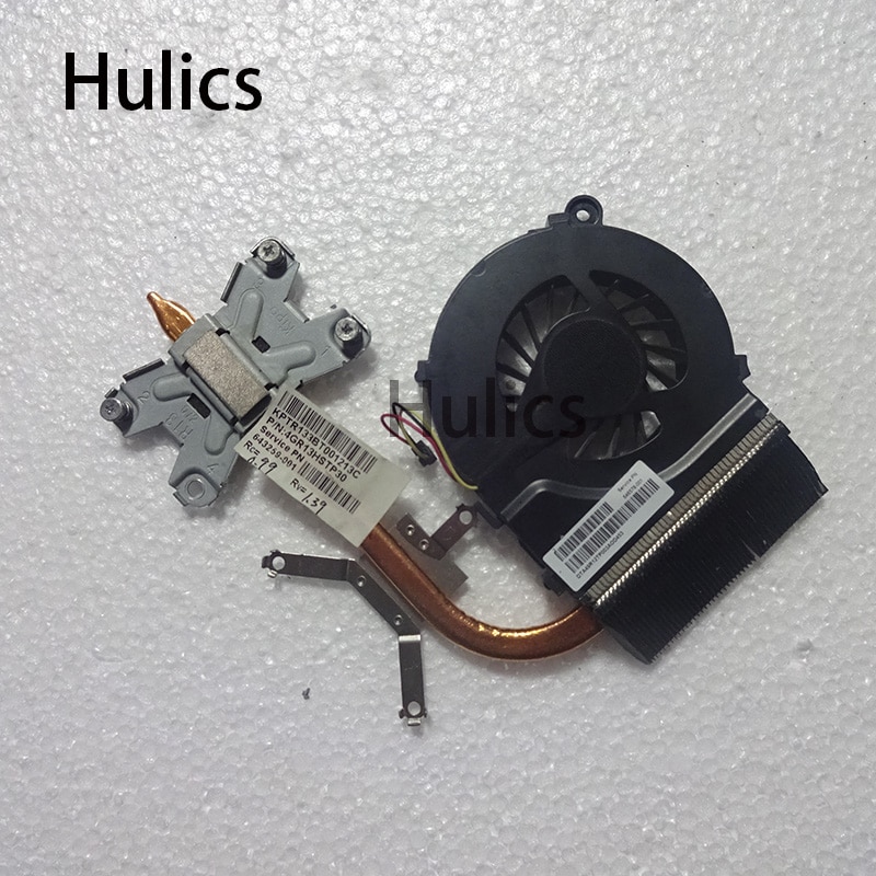 Hulics HP Pavilion G4 G6 G7 G4-1000 노트북 냉각 방열판 용 643259-001 라디에이터 사용 G6-1000 : 러블리가가
