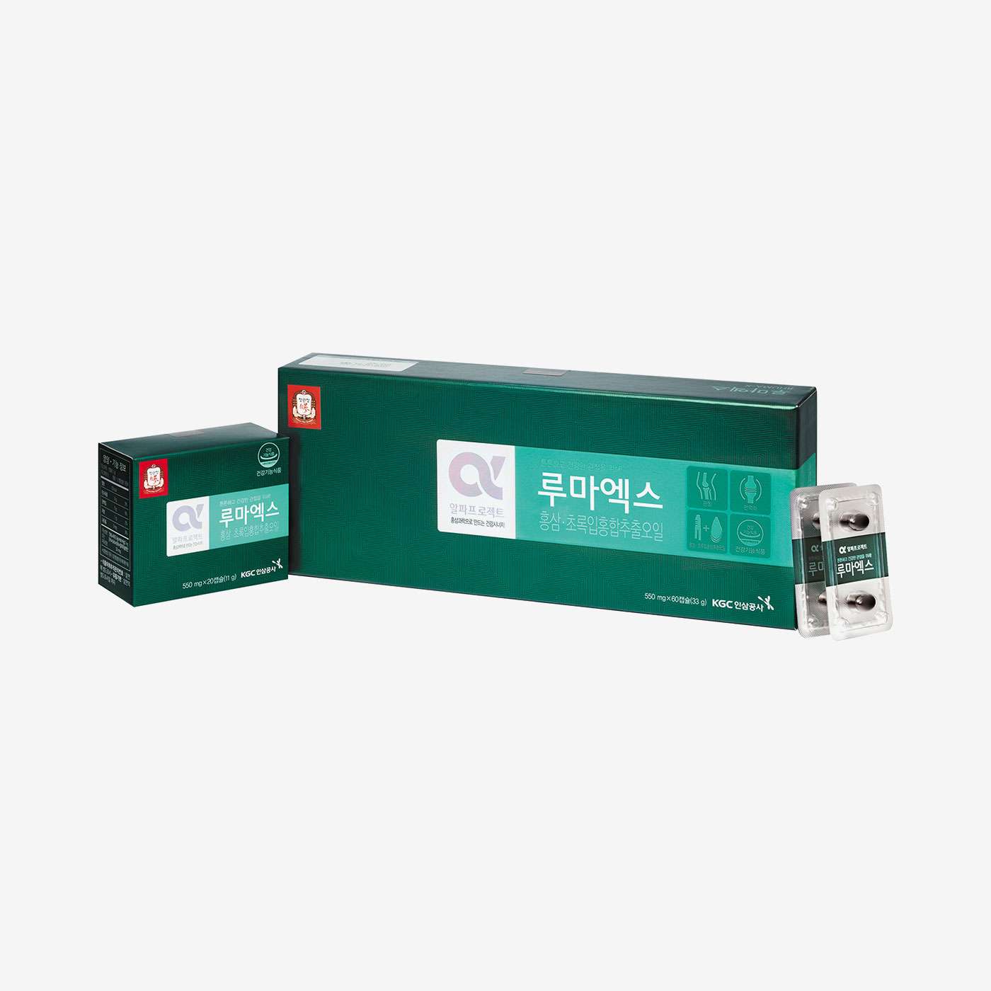 정관장 루마엑스 60정 최신제품+쇼핑백 : 웰발란스