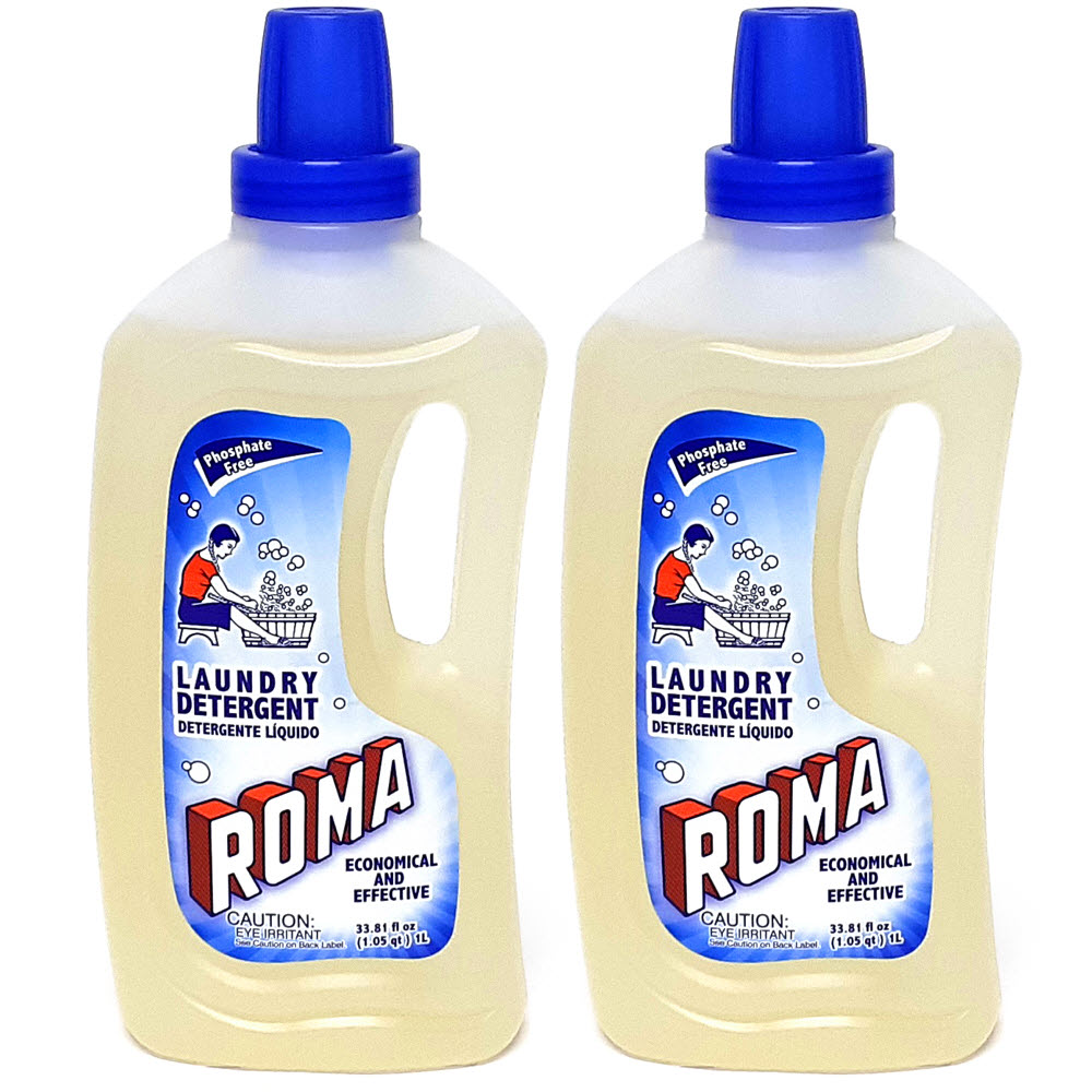 (1+1) 로마액체세제 1L 하나 사면 1L 하나 더 ROMA 로마세제 액체세제 액상세제 청소겸용 세탁세제 (1661) : 토탈하우스