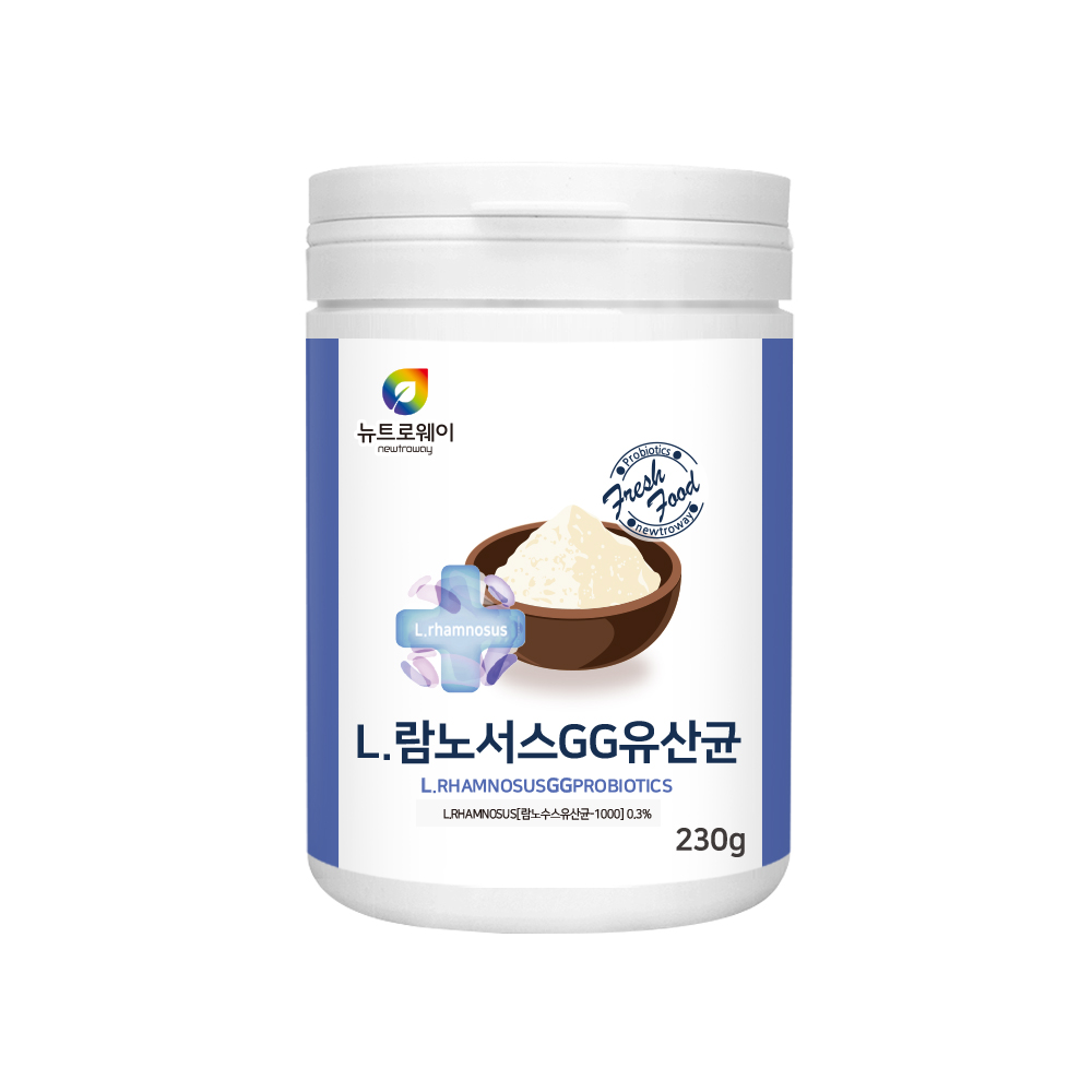 락토바실러스 람노서스GG 유산균 프락토올리고당 분말 가루 파우더 대용량 230gX1통 : 엄마약손몰