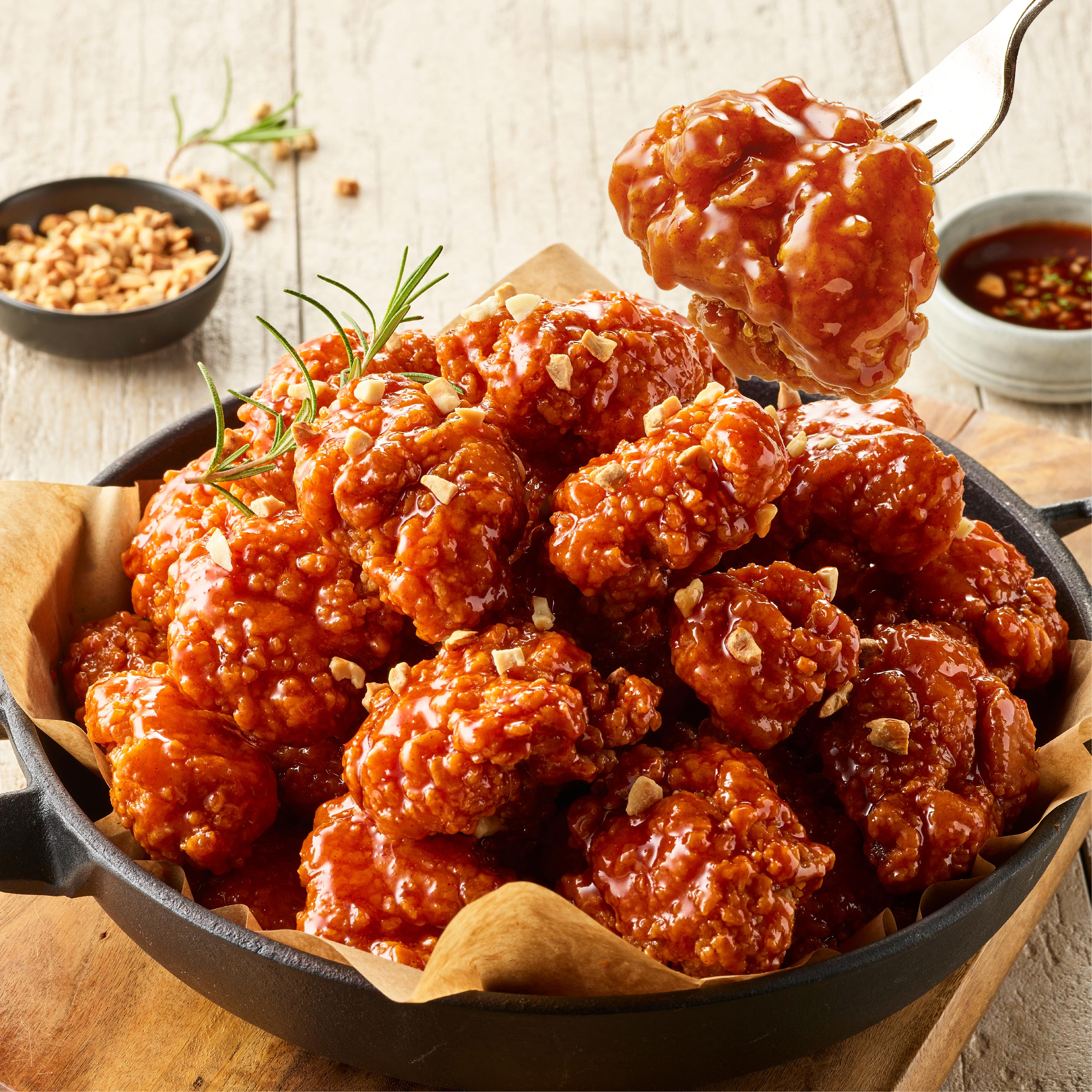 애슐리 오리지널 통살닭강정 500g  냉동치킨 : Oprice