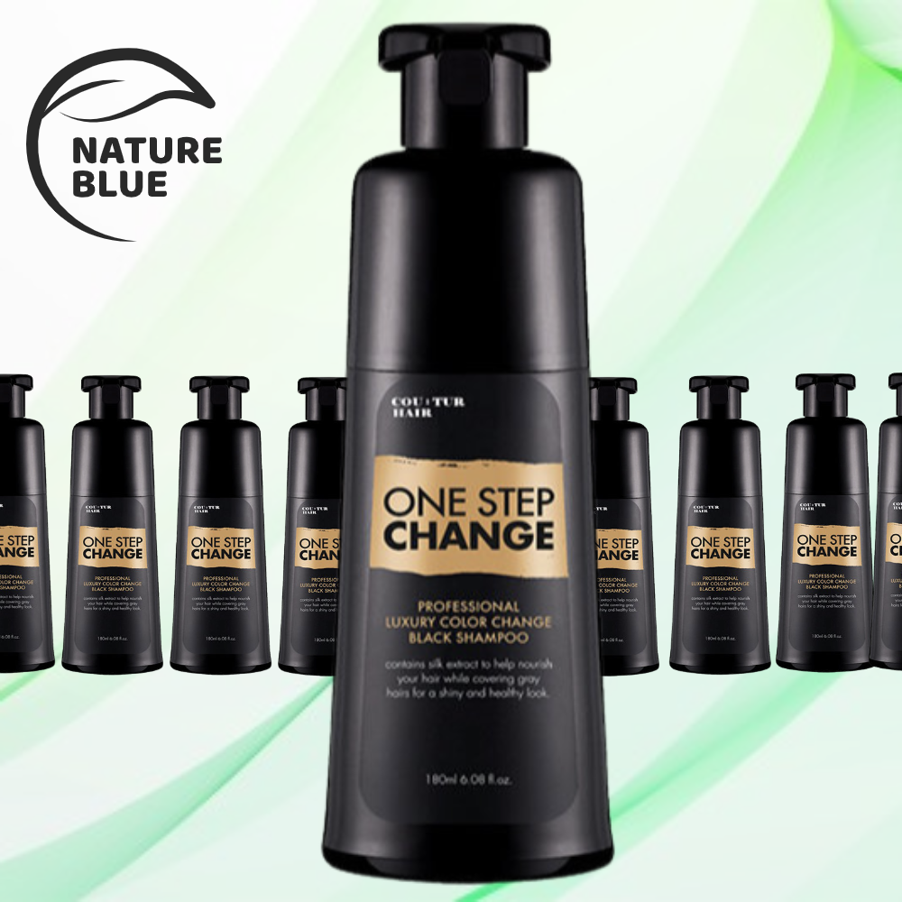 꾸띄르 새치염색 샴푸 1통 180mL 홈쇼핑 대용량 꾸뛰르 뀌뜨르 : 블랙하모니