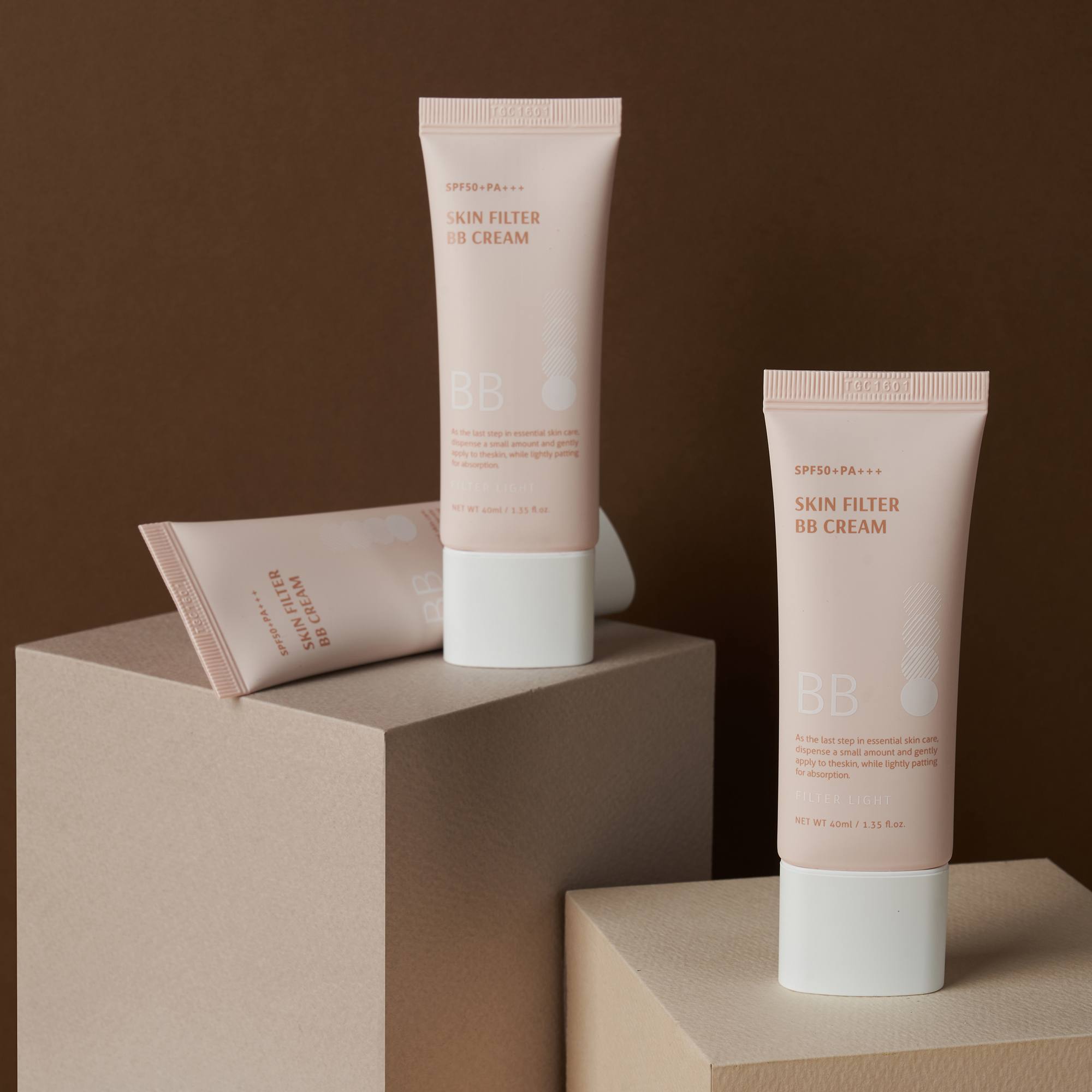[비오엠] 스킨필터 비비크림 40ml SPF50+ PA+++ : 비오엠 코스메틱