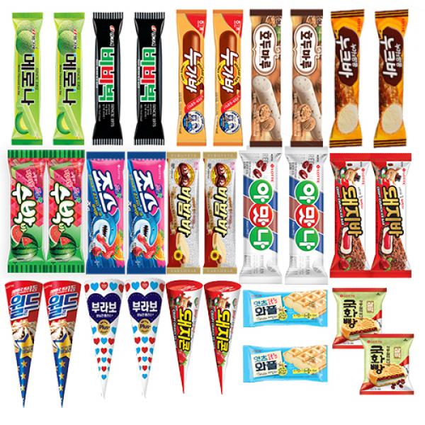 대용량 아이스크림세트 A 막대 콘 간식 배송 : 다와 you