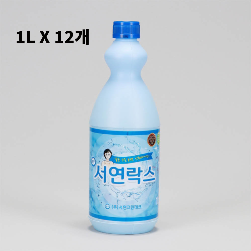 서연락스 1LX12개 박스판매 살균 소독 악취제거 표백 락스 : 지5몰