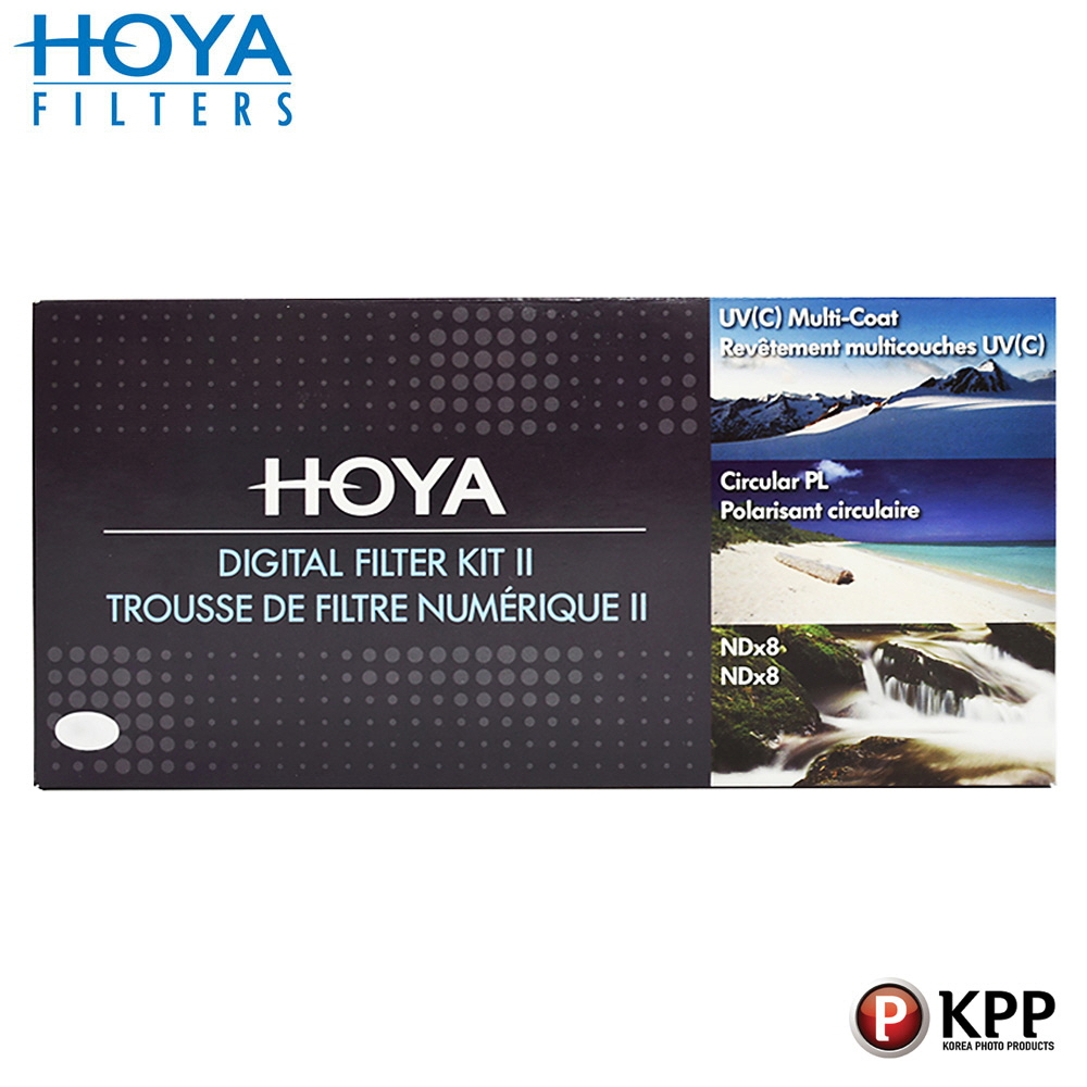 호야 DIGITAL KIT 렌즈필터 MCUV / CPL / ND8 3종 52mm : KPP샵
