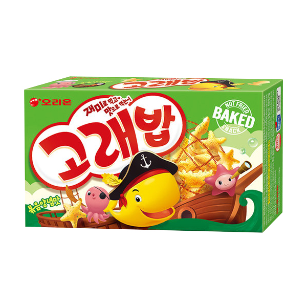 오리온 고래밥 볶은양념맛 46g x 1개 : 주전부리네