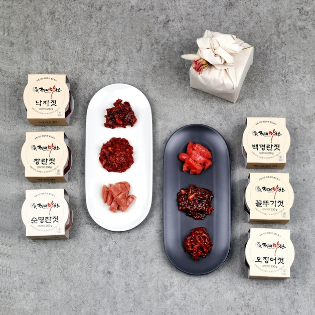 콩잎 장아찌 김치 삭힌 된장양념 국내산 경상도 400g : 3대맛찬