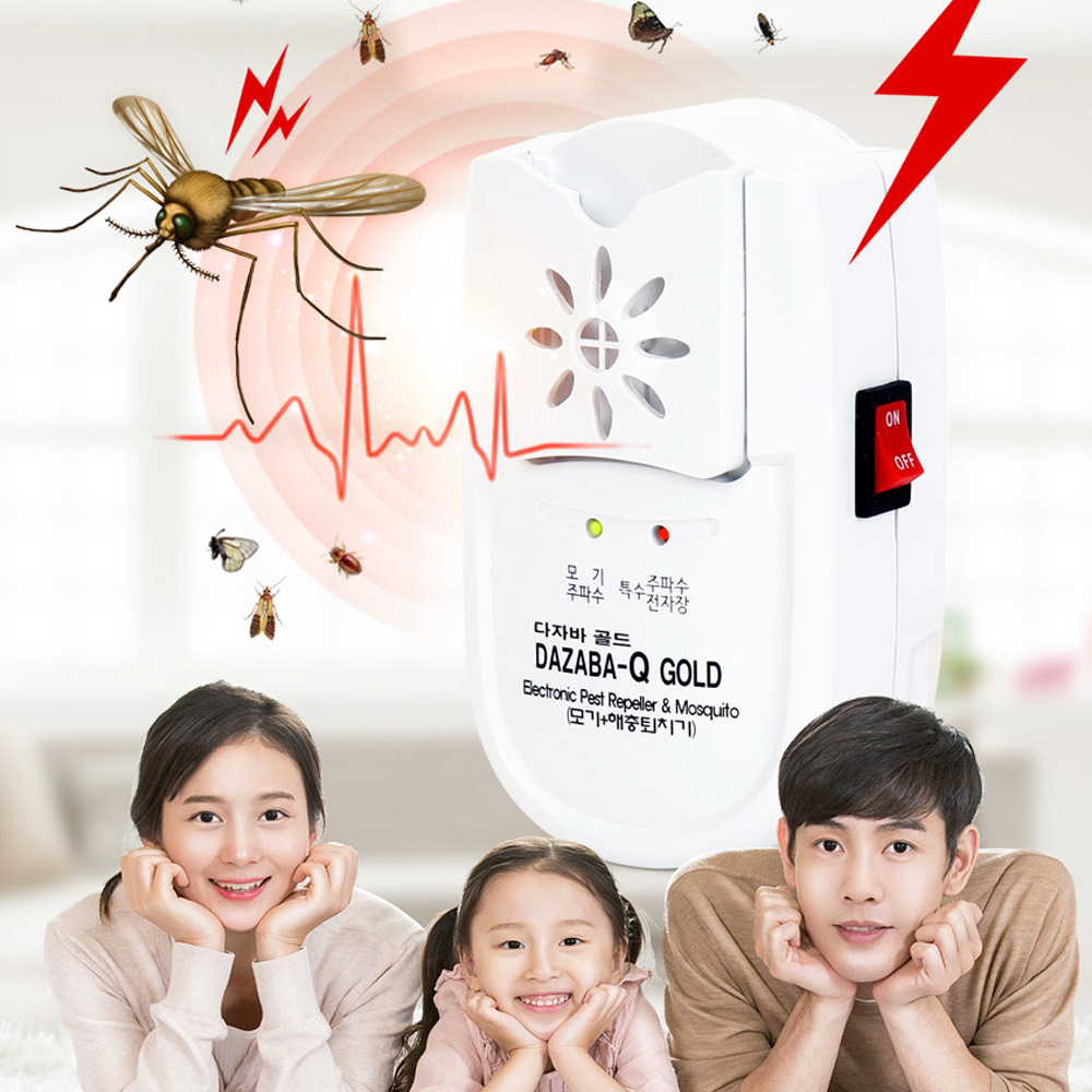 다자바큐 골드 모기 파리 벌레 바퀴벌레 쥐 퇴치기 업소용 캠핑 프리미엄 2개 : 씨앤클릭