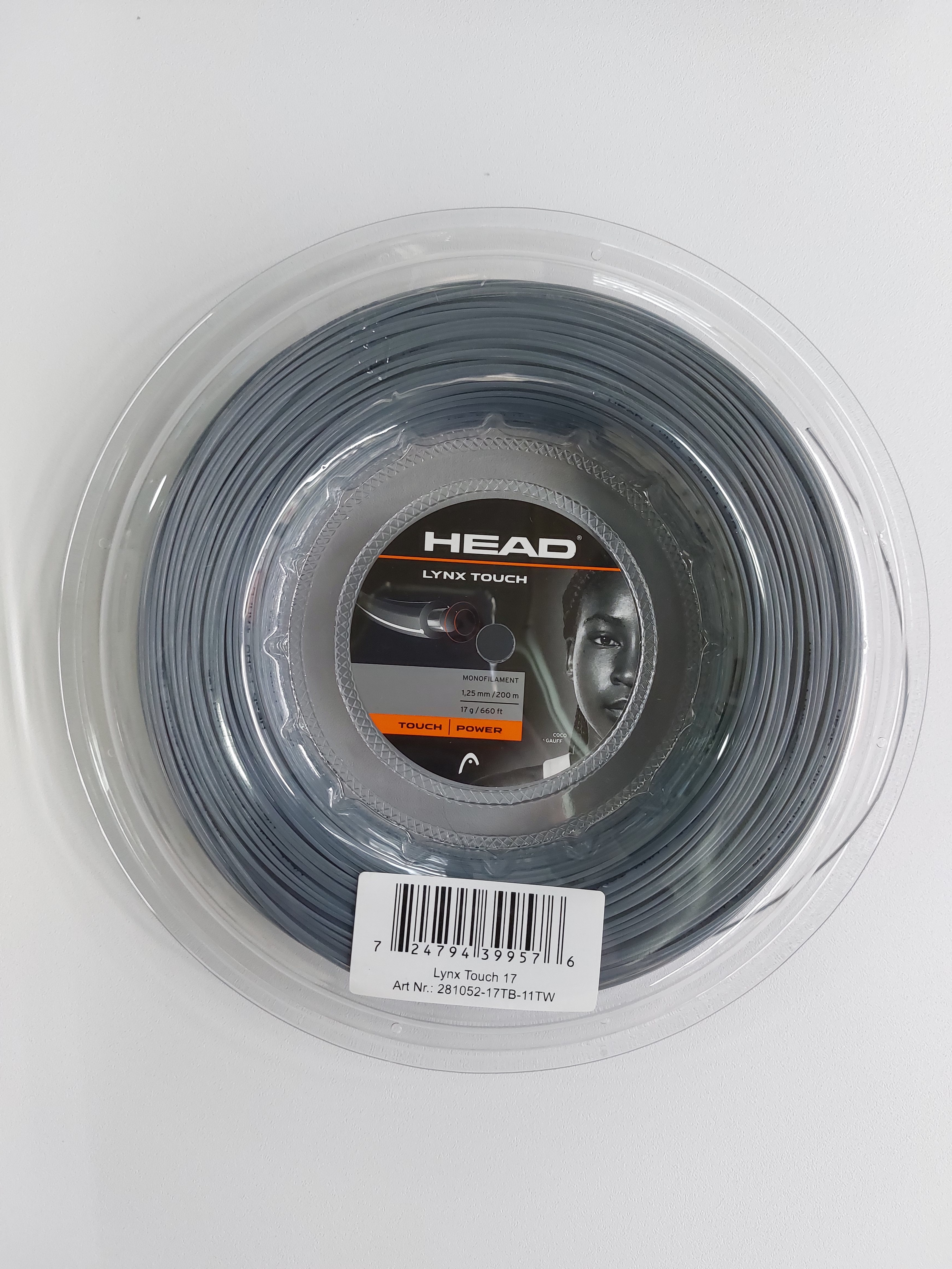 헤드 링스터치1.25 그레이 / Head Lynx Touch Grey 1.25 : 스마트테니스