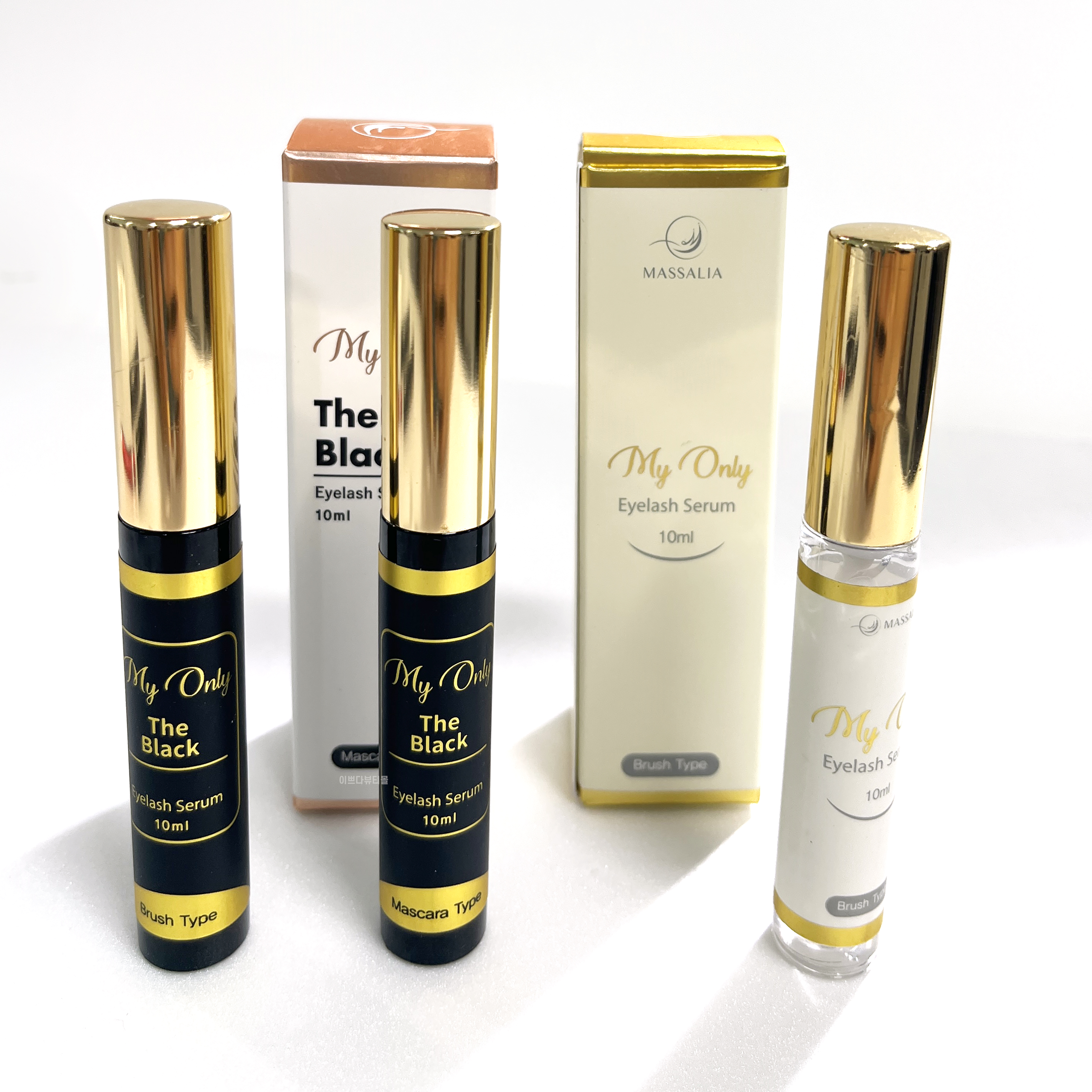 마이온리세럼 속눈썹 영양제 투명 블랙 10ml 2종 : 이쁘다뷰티몰