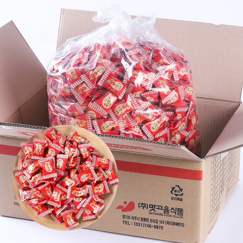 맛고을식품 자몽캔디 대용량 과일 사탕 자몽맛, 4kg, 1개 : 존맛천국