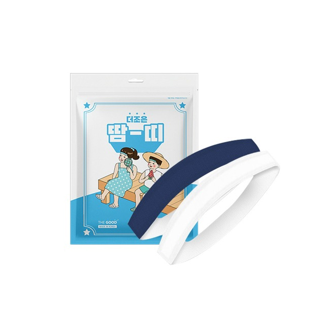 더조은 땀-띠 헤어밴드 (50개입) : 노바상사