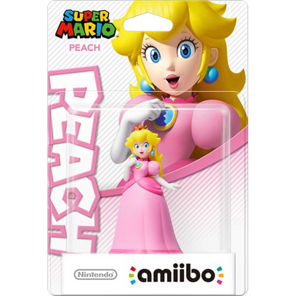 닌텐도 아미보 슈퍼마리오 amiibo 피치공주 : 게임할고양