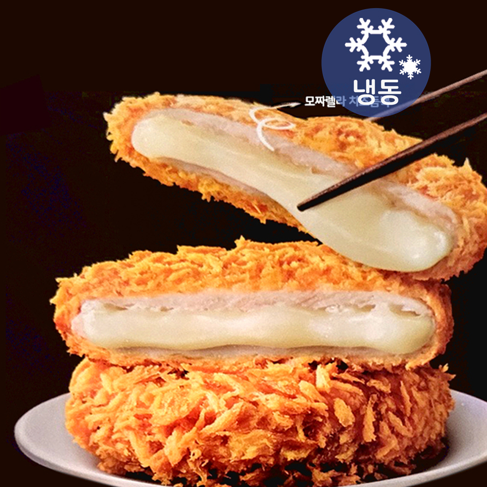 동원 수제치즈돈까스 480g/냉동 국내산 등심 돼지고기 모짜렐라치즈 브런치 간식 반찬 : 유진몰