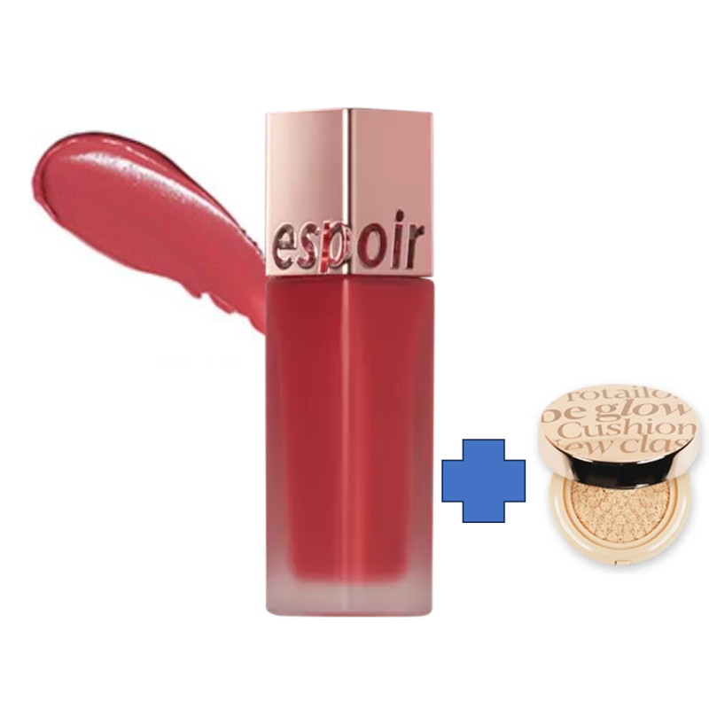 에스쁘아 꾸뛰르 립틴트 벨벳 립틴트 BE301 문릿+미니쿠션21호5g : 보브몰
