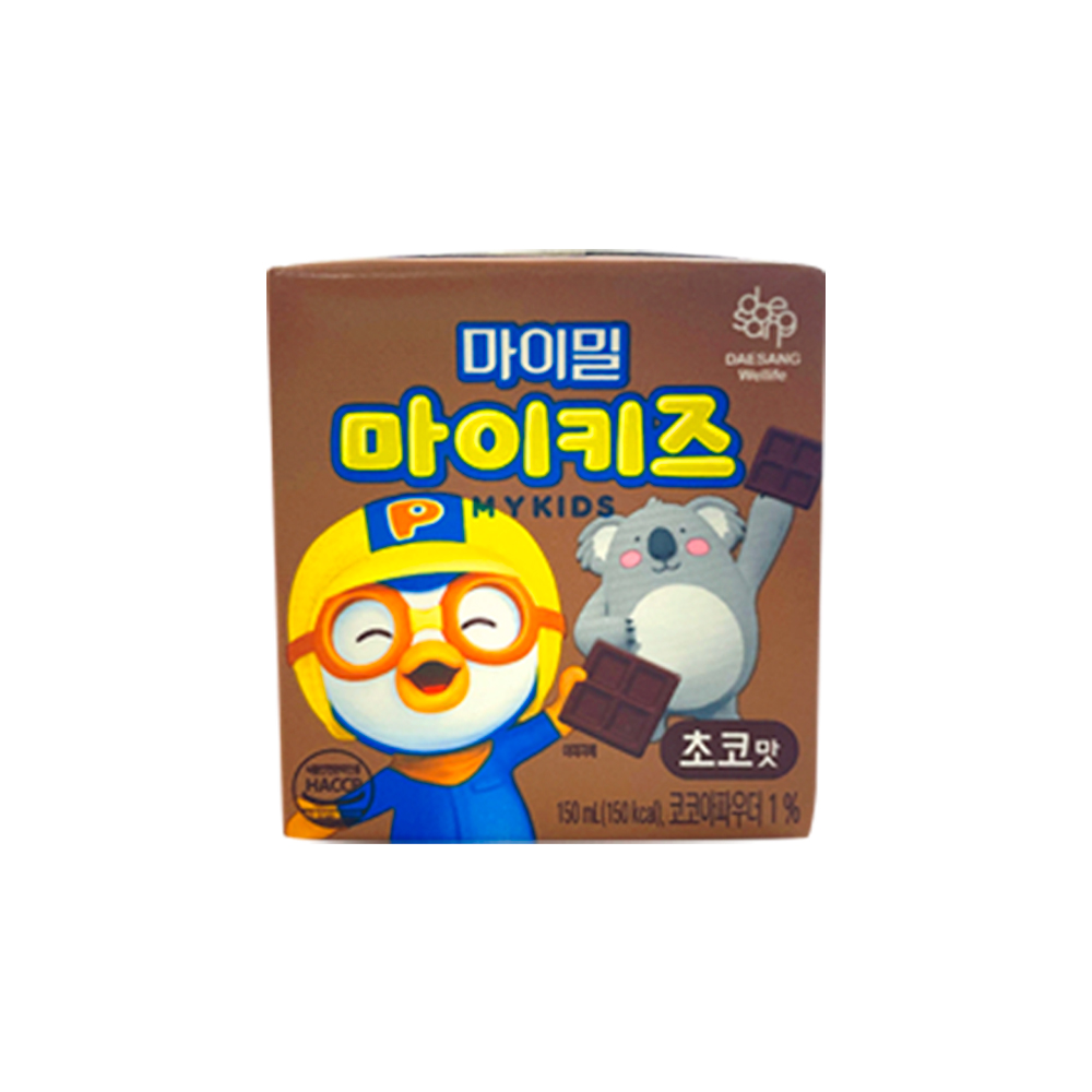 대상웰라이프 뉴케어 마이키즈 초코맛 어린이 아기 균형 영양음료 150ml X 24팩 : 유니드ON