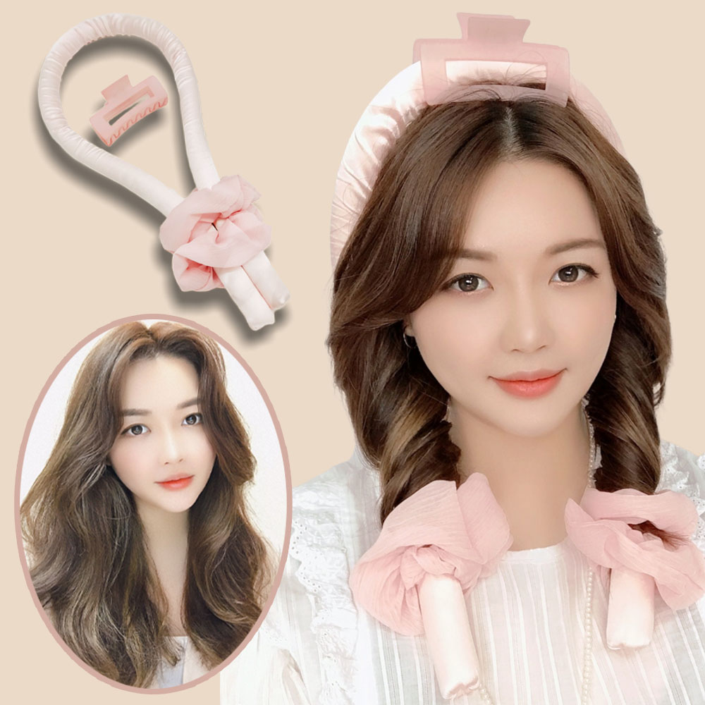 튜브컬 틱톡헤어롤 여자 뿌리볼륨펌 집게 그루프 구르프 셀프파마 : 허군마켓