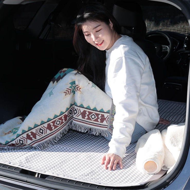 닥터스 탄소사매트 패드 대L(1500X540mm) 프리볼트 리얼 탄소섬유... 미니싱글 카본매트 2인용 쇼파용 전기방석 유학생 해외여행 필수품 : 혼카