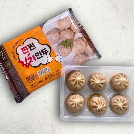 취영루 찐찐 김치만두 168g 3팩 한입쏙 매콤한 미니 만두 : 로아엑스포