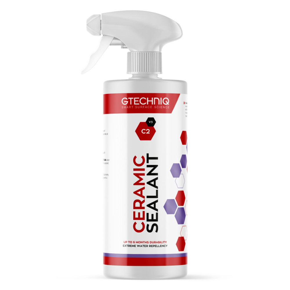 지테크닉코리아 C2V3 실런트 유리막코팅 퀵디테일러 차량용 광택제 500ml 분무기형 : 레이븐스토어