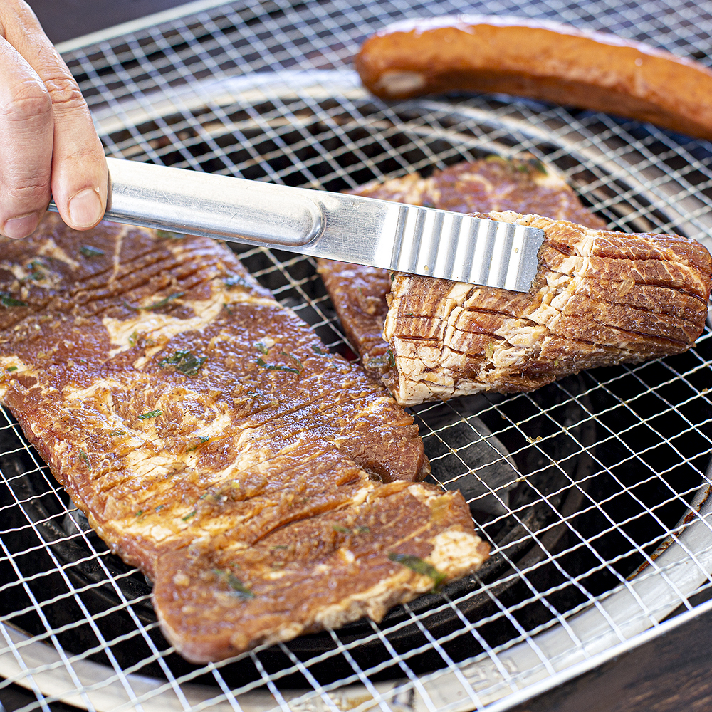 돼지양념구이 양념 돼지갈비 왕구이 1팩 2인분 500g : 삼형제고기