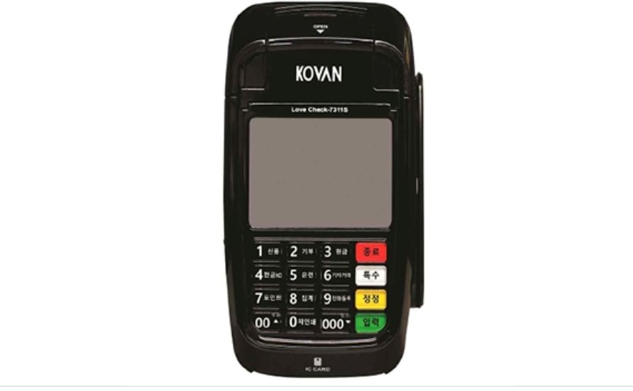 코밴 KOVAN 사업자 휴대용 무선 카드결제기 LC-7311S : 씨에스페이