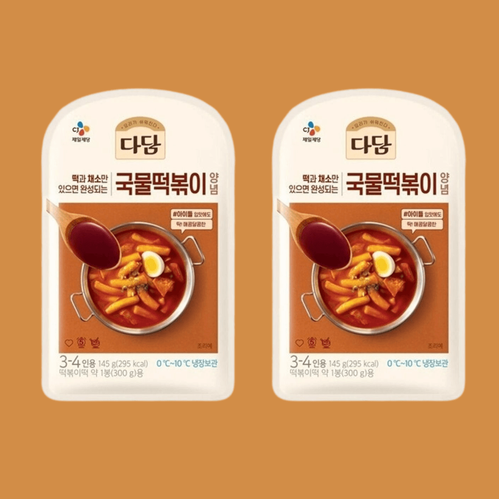다담 국물떡볶이 양념 2개(개당 145그램) : 빵나무바오밥