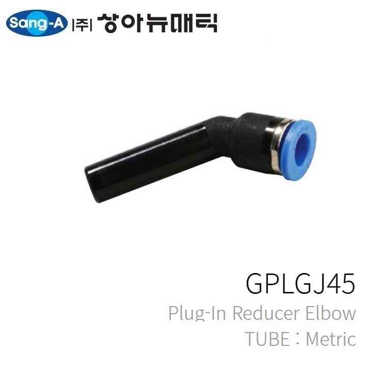 상아 GPLGJ45 0806 상아뉴매틱 원터치피팅 유공압 에어 피팅 NIPPLE FITTING : JMI