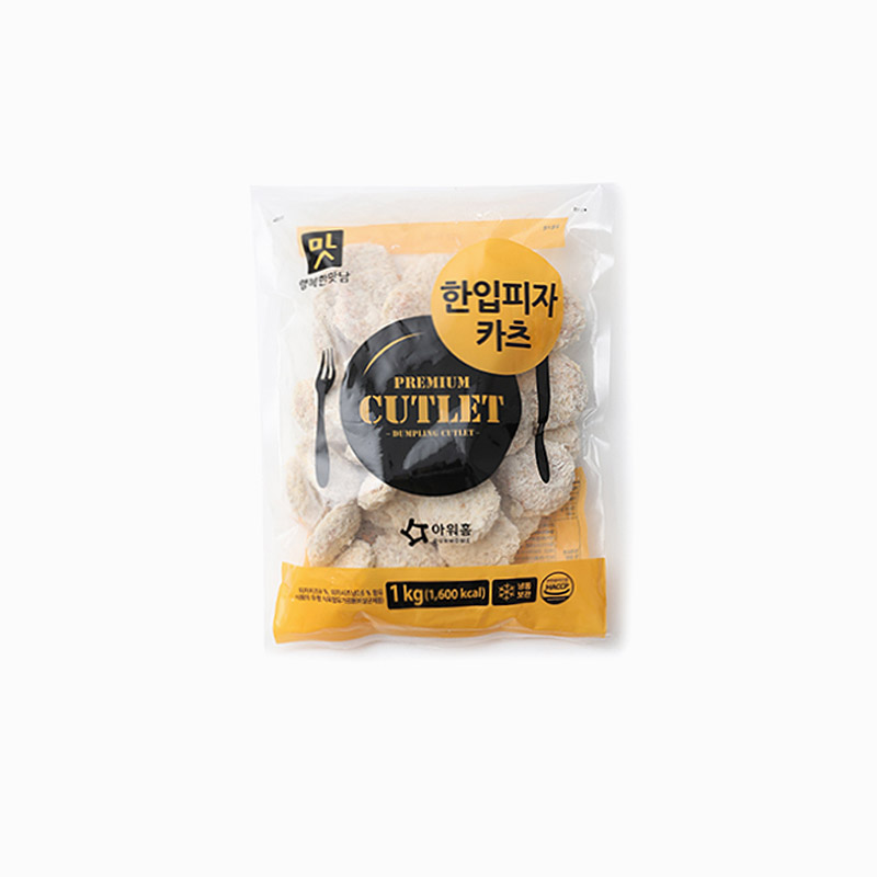 행복한맛남 한입피자카츠 1kg 피자돈까스 냉동 아워홈 : 마미스푸드