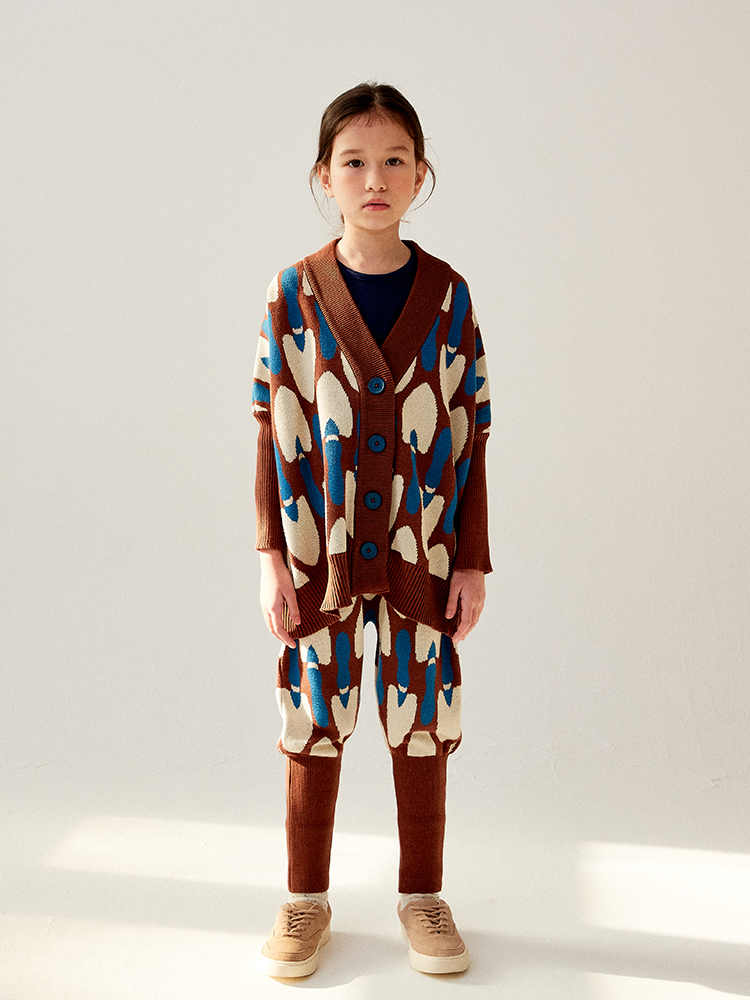 TROWEL KNIT CARDI : 모모하니포포