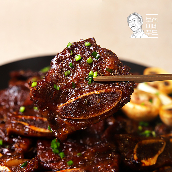 [보섭이네푸드]초가1999 LA이동양념갈비 1kg(소,1팩) : 보섭이네푸드스토리