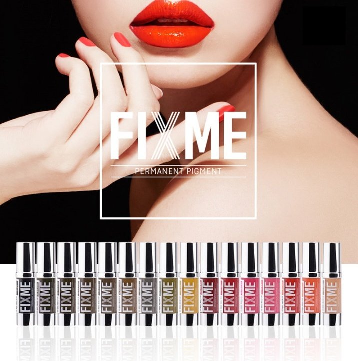초코브라운 픽스미 색소 15ml FIX ME 색소  반영구엠보 수지 겸용색소 반영구화장 픽스미 색소 : 리본벨라퀸 Mall