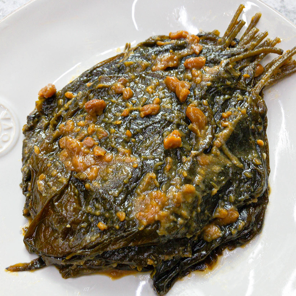 된장깻잎 4kg 식당 업소용 대용량 반찬 된장 깻잎 : 맛사랑식품