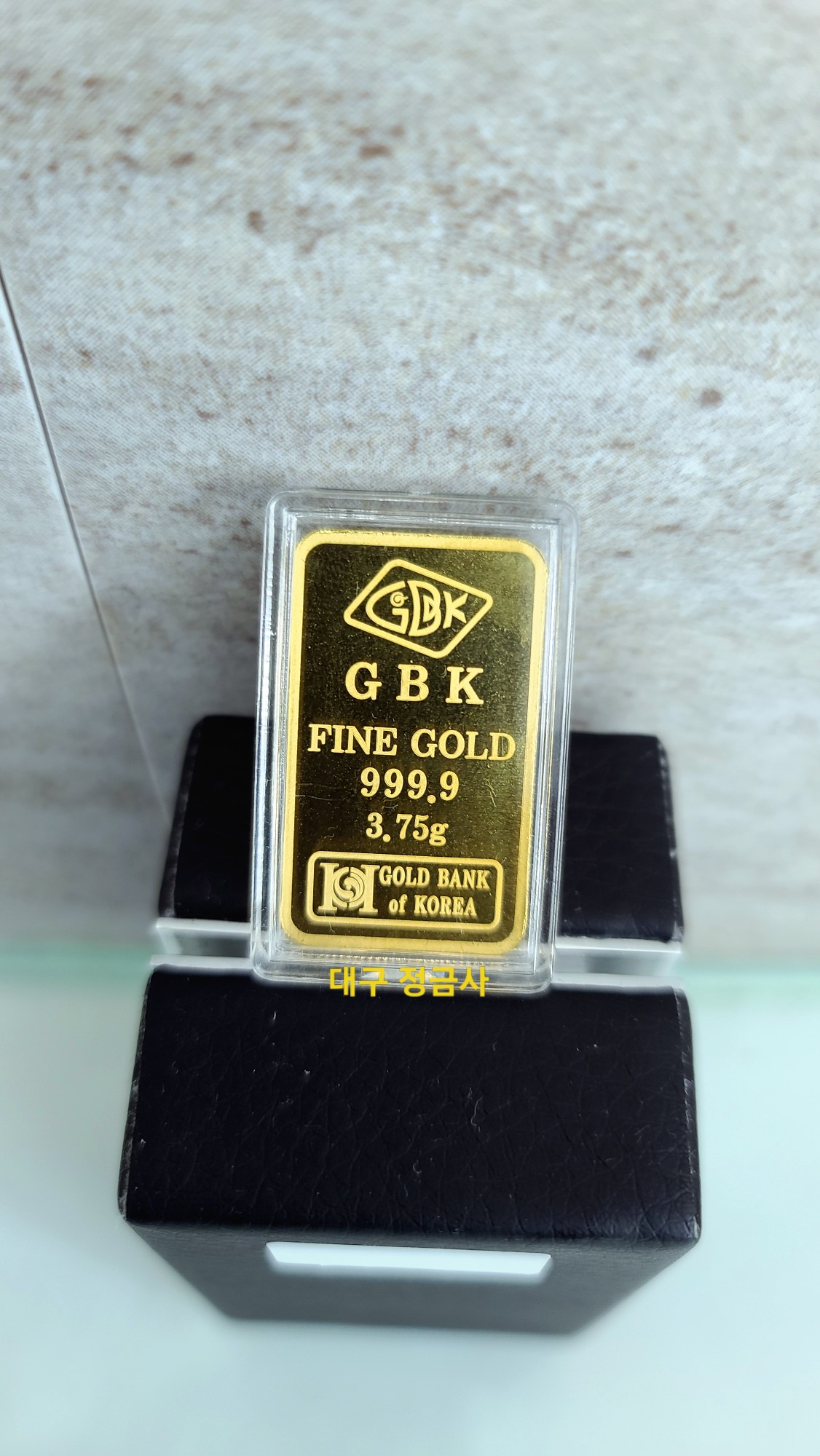 순금 골드바 3.75g 뒷면 십장생 돌잔치 기념일 선물 : 대구 정금사