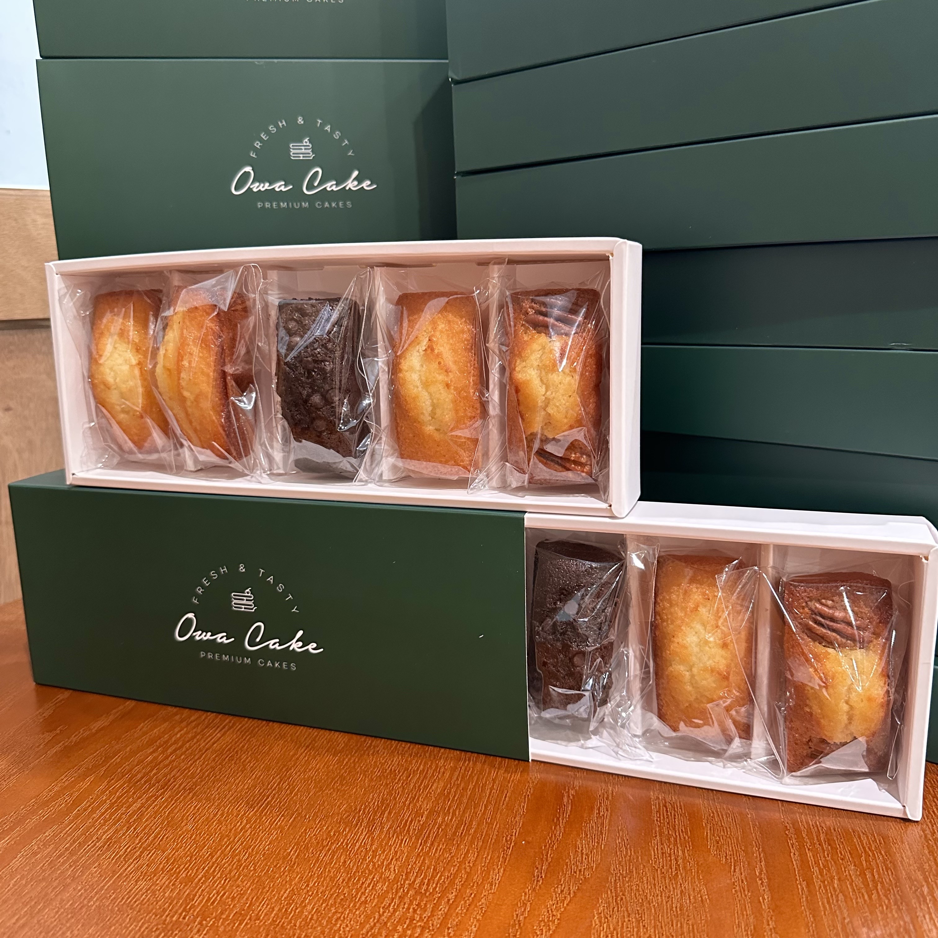 오와케이크 휘낭시에 & 더치보틀 선물세트 : 오와케이크 OWACAKE