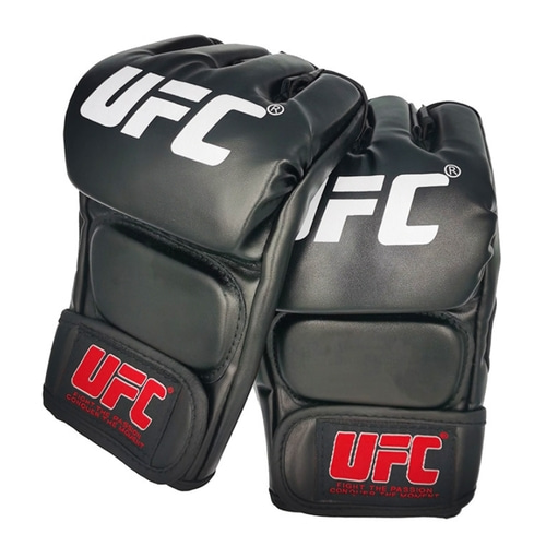 UFC MMA글러브(기본) 이종격투기 종합격투기 주짓수 무에타이 권투 복싱 오픈핑거 글러브 장갑 : 작은보물