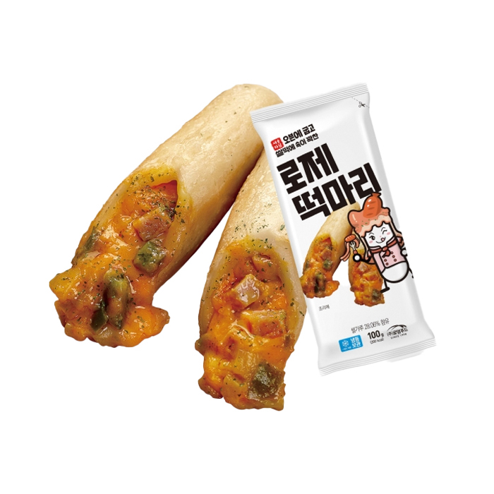 [마리시리즈] 서울마님 로제 떡마리 100g  3개 : 실버카페