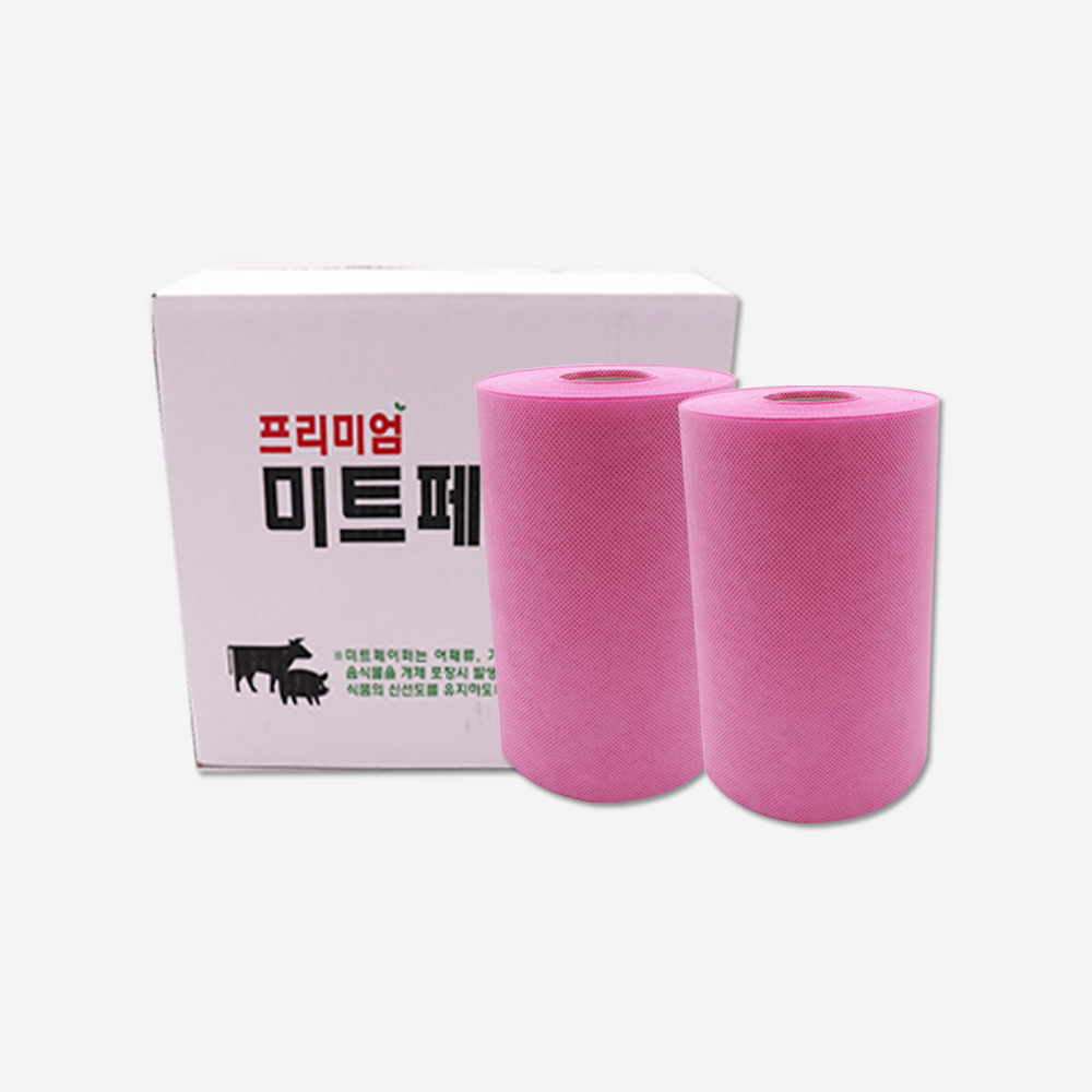 프리미엄 미트페이퍼 2롤 흡수지 정육해동지 빨아쓰는 행주 핏물제거 기름제거 : 더플러스 몰