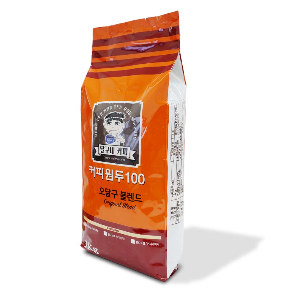 달구네커피 오달구 블렌드 1Kg 카페사장님들의 원픽, 당일 로스팅한 진짜 고소한 원두커피 : 달구네커피