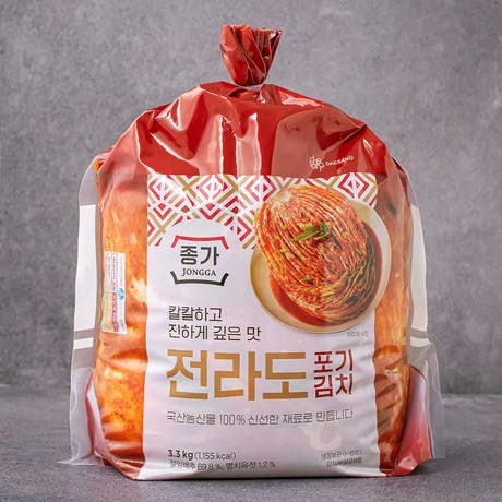 종가 포기김치 전라도 3.3kg 1개 : MONDAY NIGHT