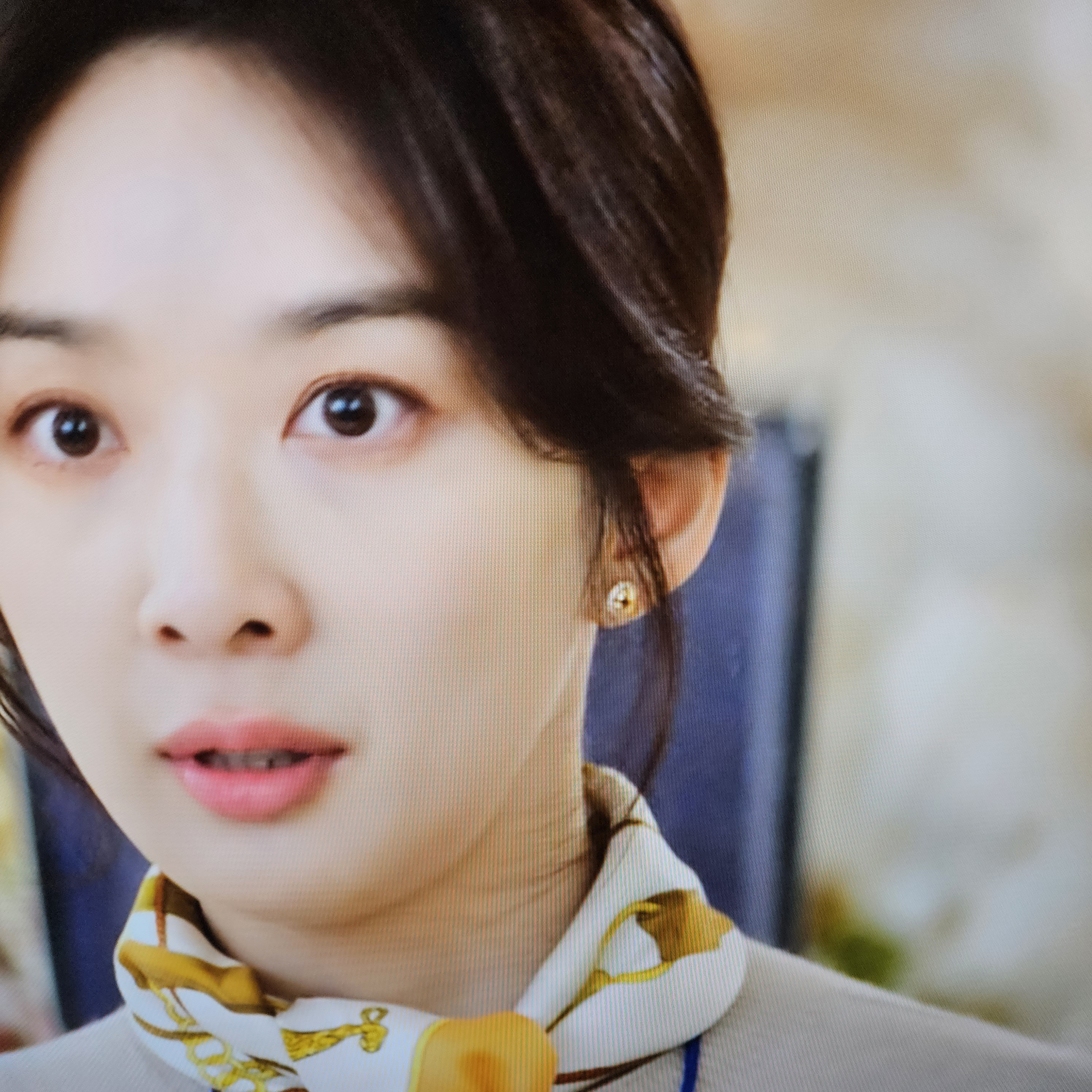 사각큐빅귀걸이 셀러브리티 윤시현 킹더랜드 윤아 스퀘어귀걸이 : 블랑che