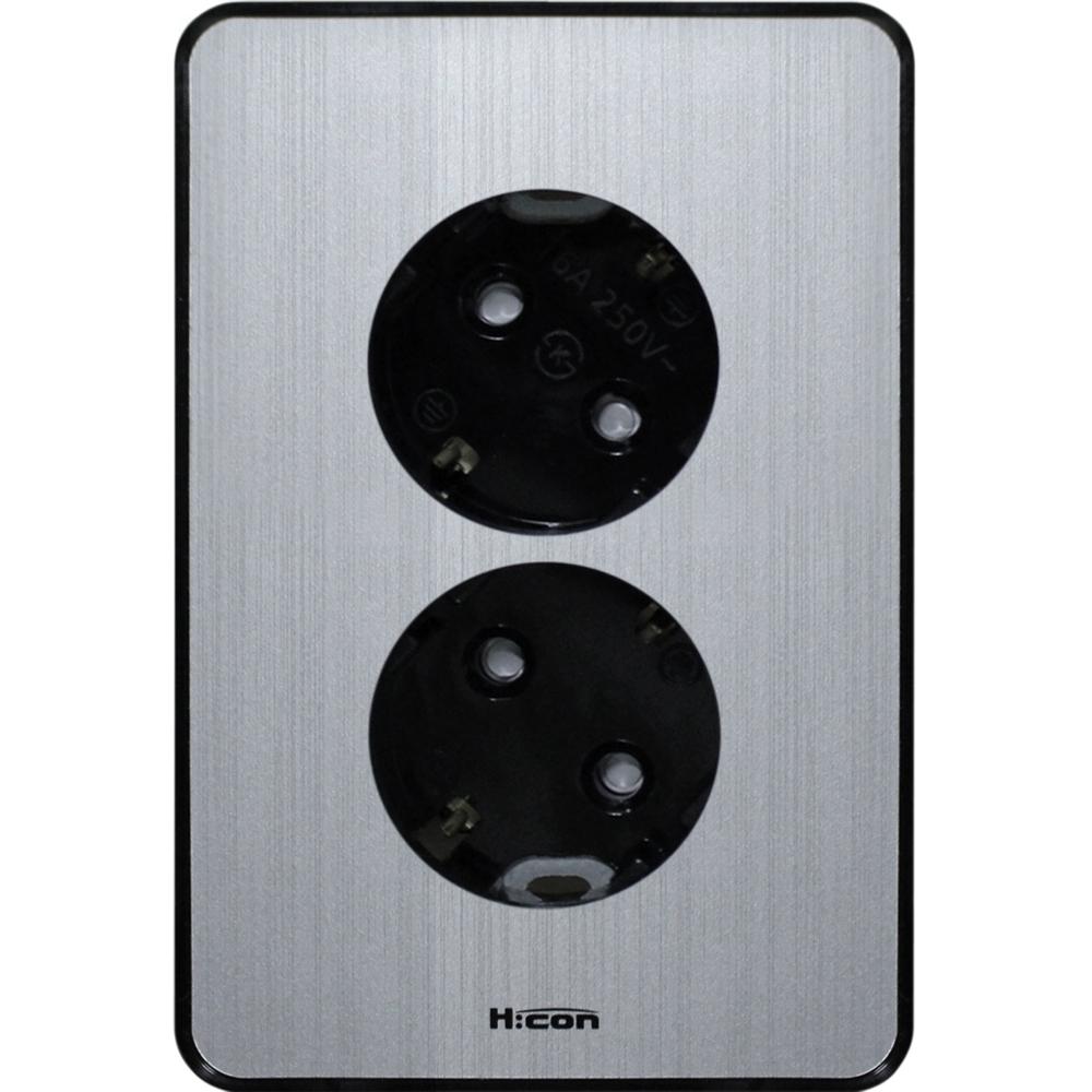 매입콘센트(하이콘) 현대일렉트릭 접지2구(HDHC80-MCS2) 10/EA W1433126