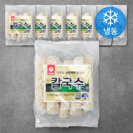 천일냉동 칼국수 (냉동) 1.15kg 8개 : MONDAY NIGHT