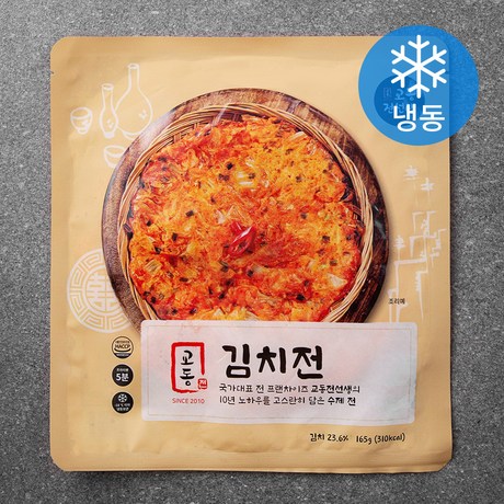 교동전선생 빈대떡 부침개 김치전 (냉동) 165g 3개 : MONDAY NIGHT
