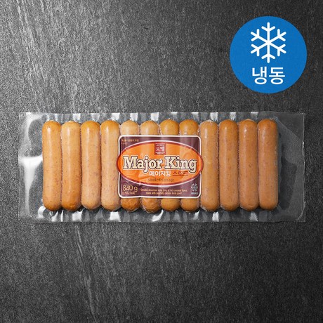 오뗄 후랑크소시지 메이저킹 스모크 소시지 (냉동) 840g 1개 : MONDAY NIGHT
