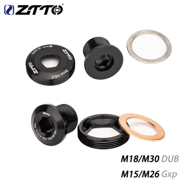 ZTTO 자전거 크랭크 암 볼트 M18 M30 M15 M26 커버 X7 X9 XO XX1 포스 GX NX Dub GXP 볼트 나사 : 위드커머스A