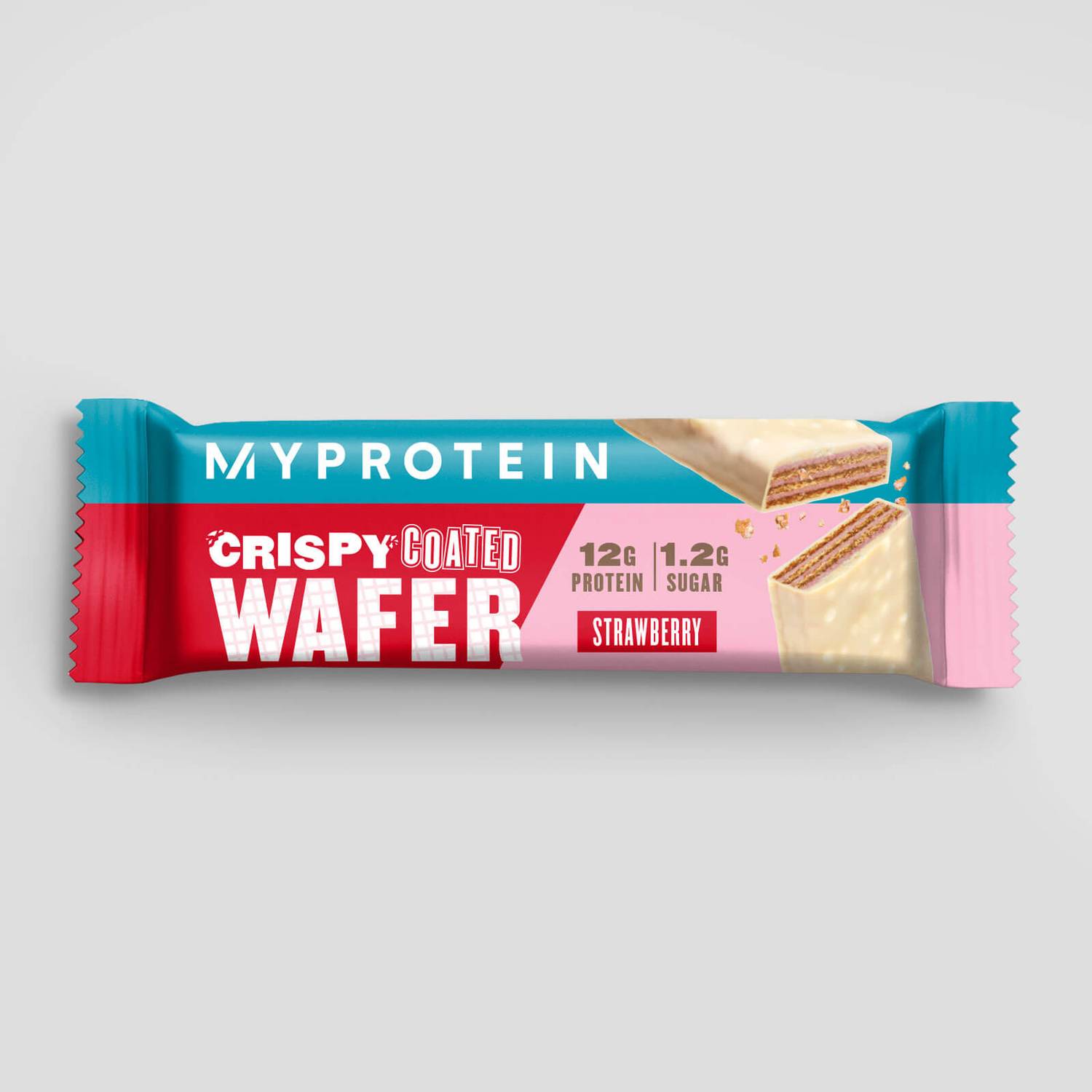 마이프로틴 Myprotein 크리스피 코팅 와퍼 12x40g 스트로베리 : 몬리트