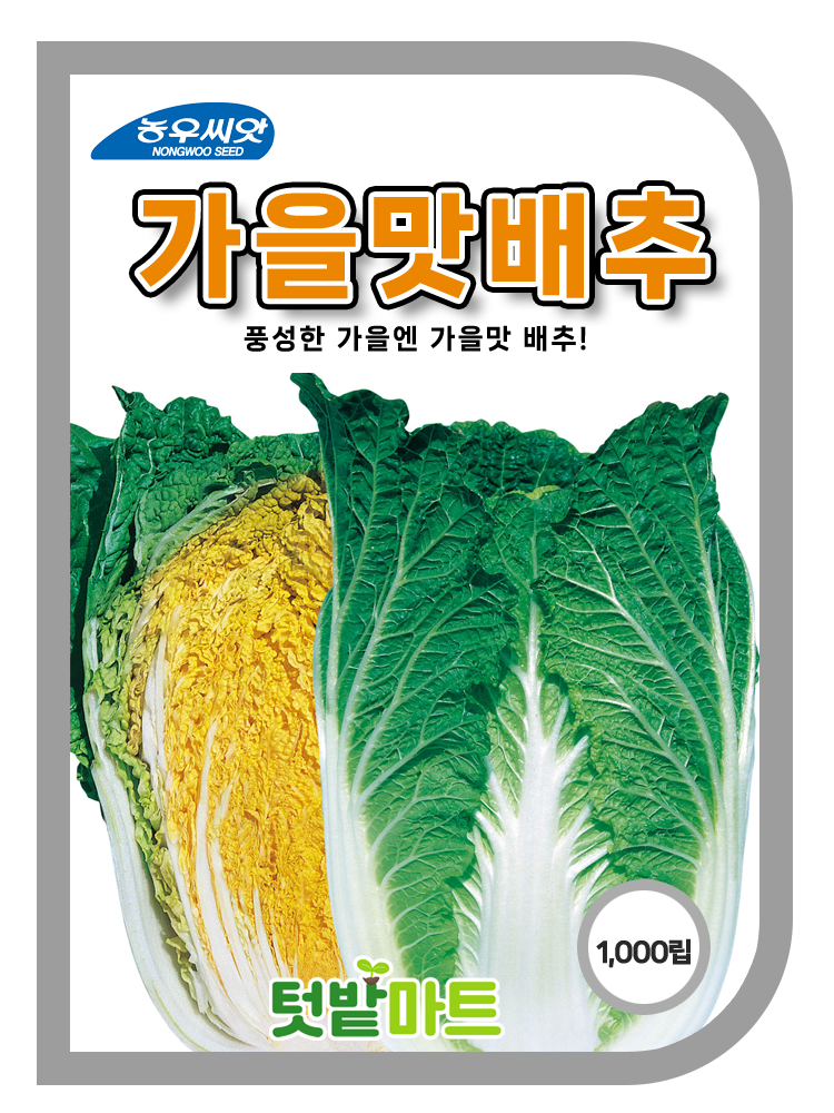 가을맛배추 1,000립 / 2,000립 : 텃밭마트