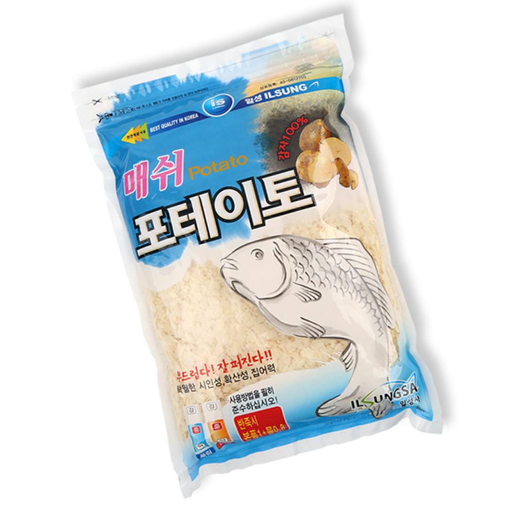 일성사 매쉬 포테이토 바닥 중층낚시용 감자집어제 : 코러낚시